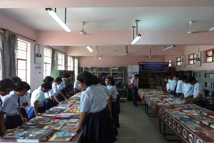 Jawahar Navodaya Vidyalaya-Book Exhibition