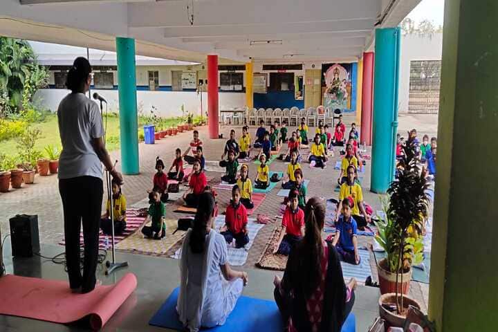 Kendriya Vidyalaya-Yoga Day