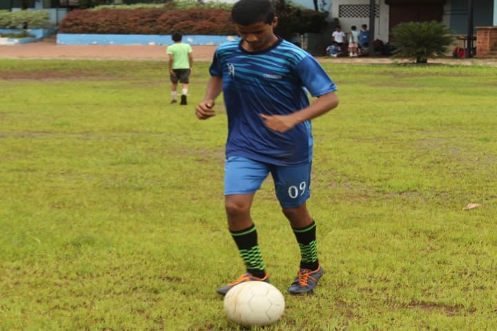 Kolhapur Public School-Sports football