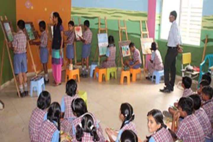 Late Mrs Housabai Jaypal Magdum Public School-Painting Activity