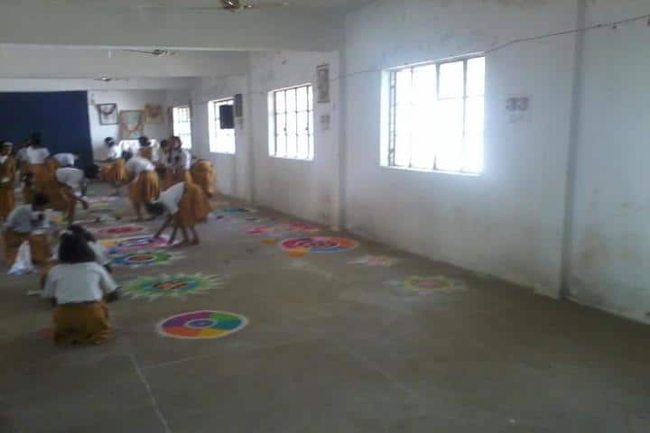 Maharishi Vidya Mandir-Rangoli Competition