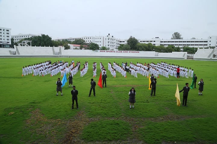 Mahatma Gandhi Missions Clover Dale School-Assembly