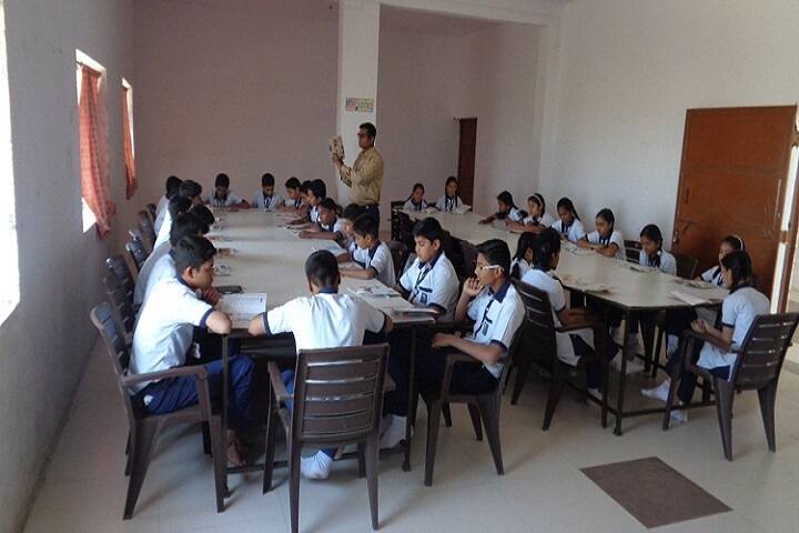 Mahavir English School-Library