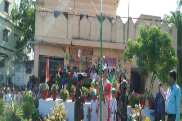 Dav Public School-Flag Hoisting