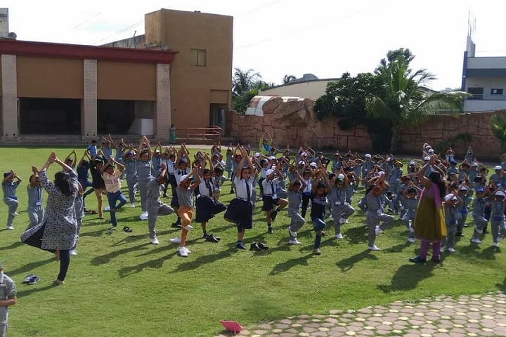 Master Mind Global English School-Yoga Day