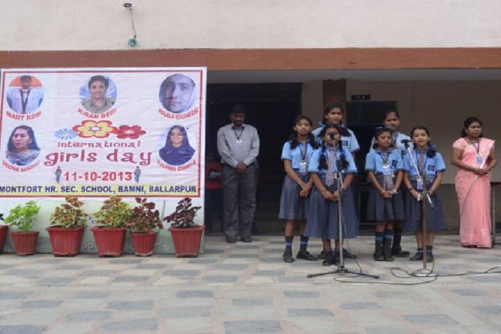 Montfort Higher Secondary School-Singing