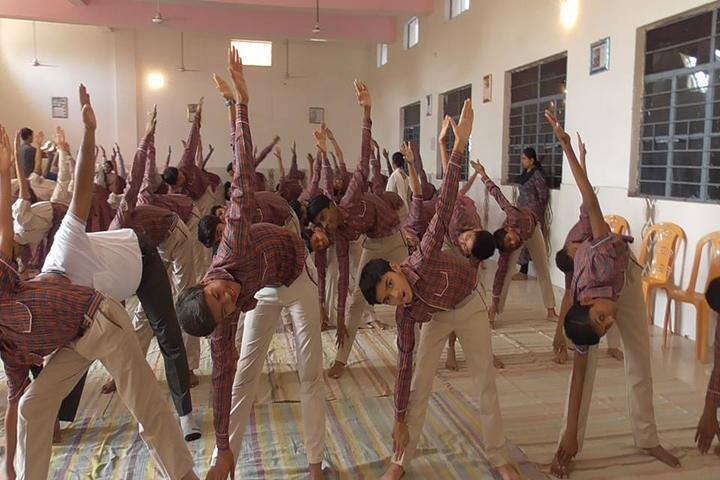 Dav Public School-Yoga Day