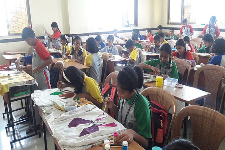 Muljibhai Mehta International School-Painting Activity