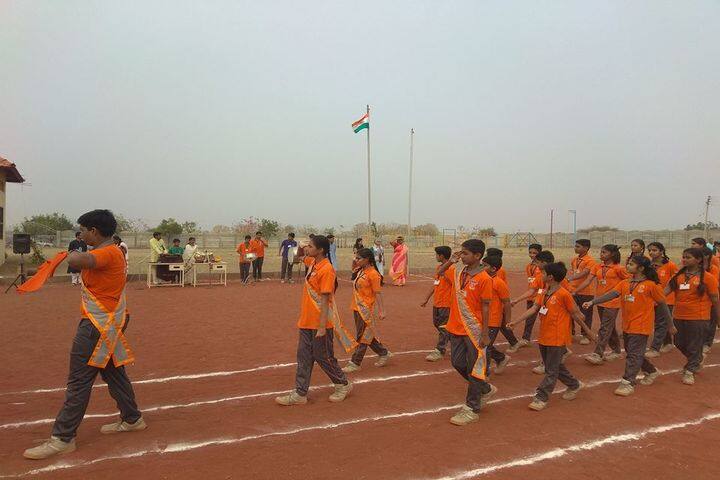 N.V. Chinmaya Vidyalaya-March Past