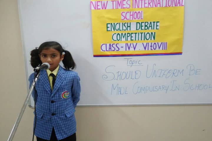 New Times International School-English Debate Competition