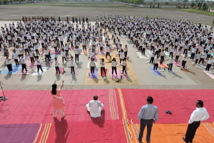 Nirmal International School-International Yoga Day