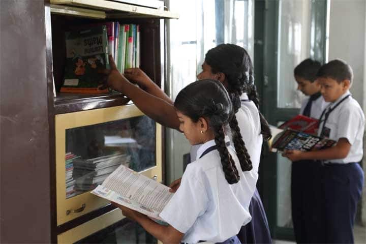 Orchid Techno School-Library