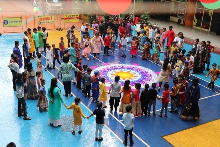 Orhcids The Internatinal School-Rangoli