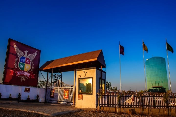 Phoenix World School-Entrance View