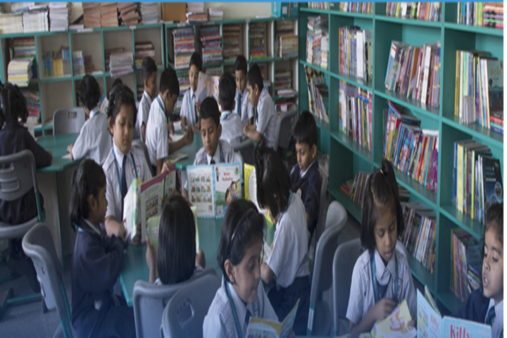 Poddar Brio International school-Library