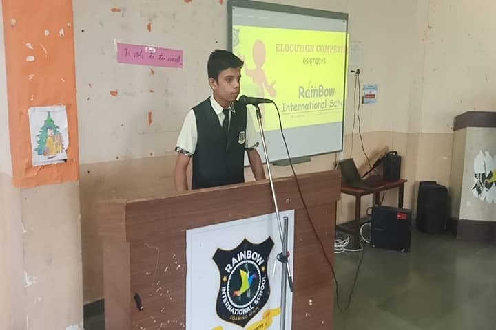 Rainbow International School - Speech