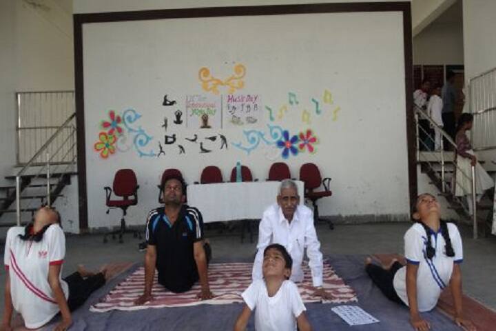 Sai Angels International School-Yoga Class