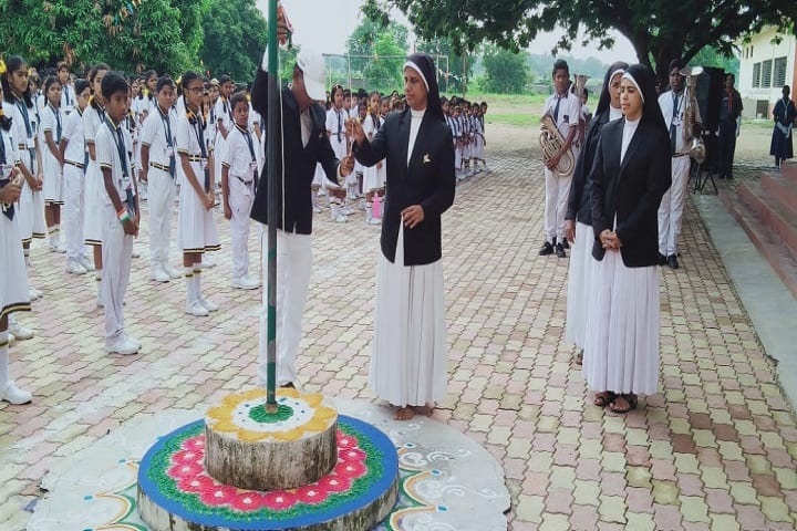 Sanjo Convent School-Flag Hosting