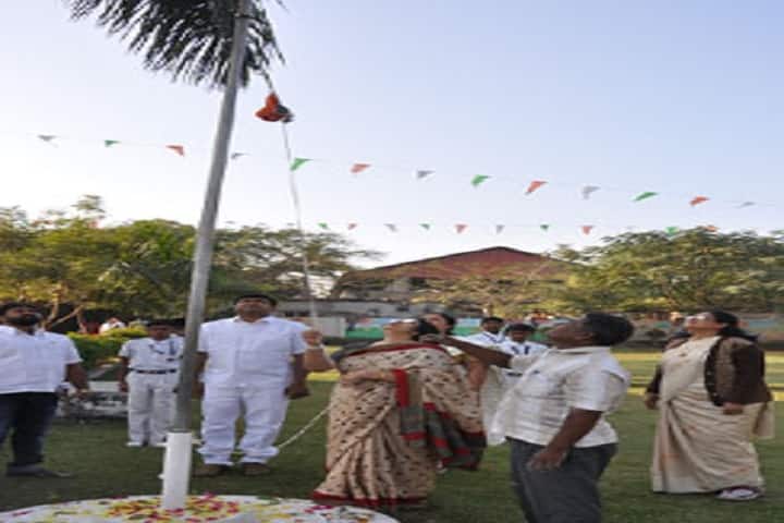 Scholars Convent-Flag hoisting