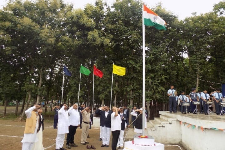 School Of Scholars-Flag hoisting