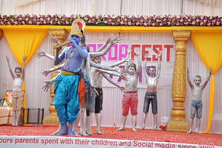 Sharda English School-Janmashtami Celebration