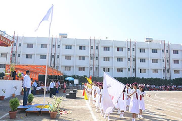 Sinhgad Public School-Flag Hoisting