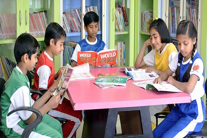 Strawberry English Medium School-Library