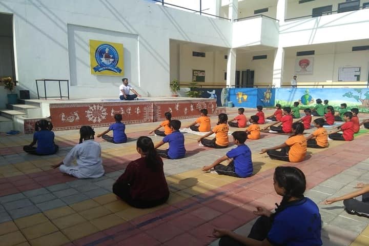 Swami Vivekanand Public School-Yoga Day
