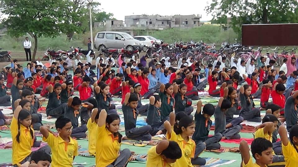 Swami Vivekananda International School-International Yoga Day
