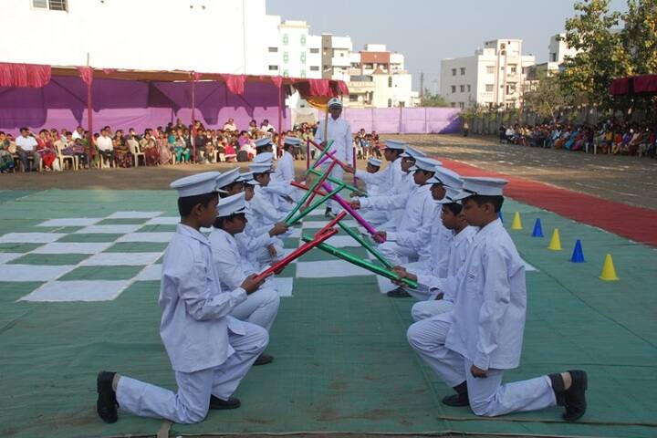 The Central County School-Army Drill