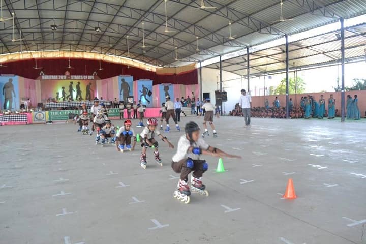 The Chikhli Urban Vidyaniketan-Indoor Game Activity