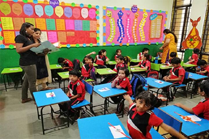 The Jain International School-Rakhi Making Activity
