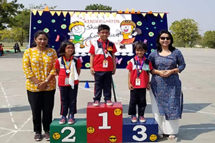 The Jain International School-Skating Competition
