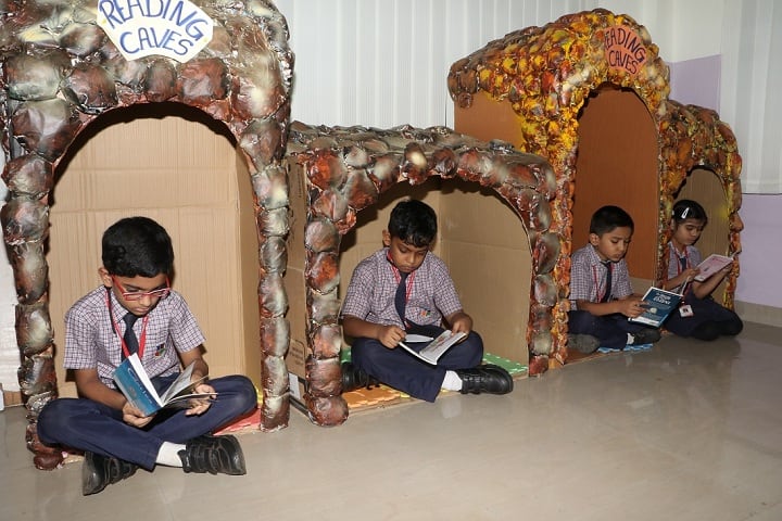 The Lexicon International School Kalyaninagar-Reading Caves in Library