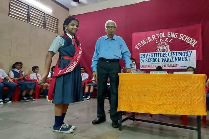 V.P.Ms B.R.Tol English High School-Investiture Ceremony