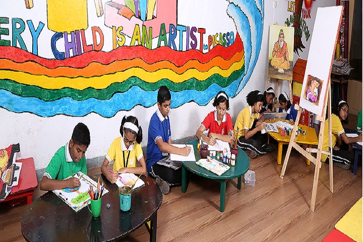 Vidyarambh School-Drawing Competition