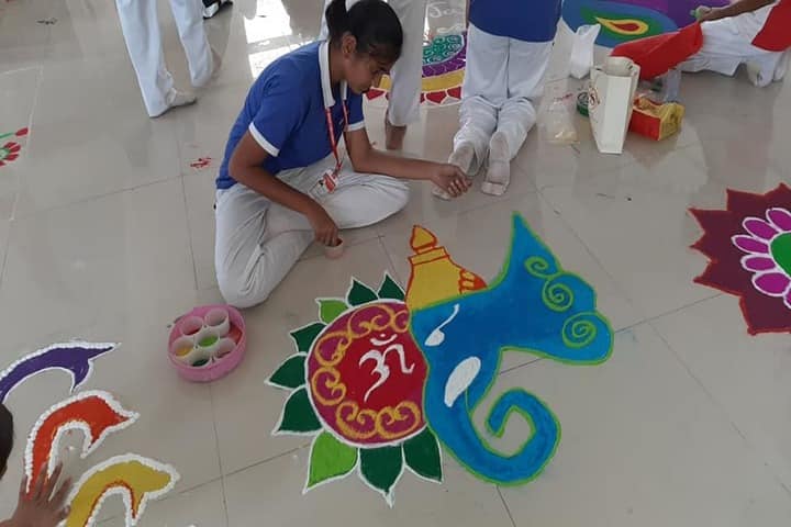 Yashoda Public School-Rangoli Competition