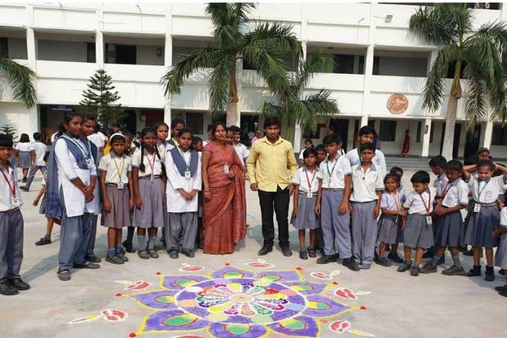 Destiny International School-Rangoli