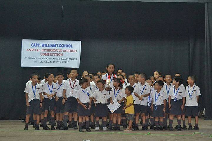 "Captian Williams School-Annual Inter House Singing Competetion"