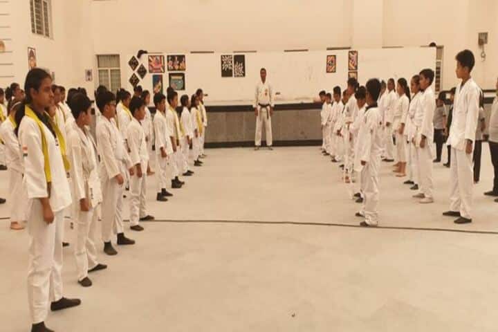 Delhi Public School Khanapara-Karate Belt Grading