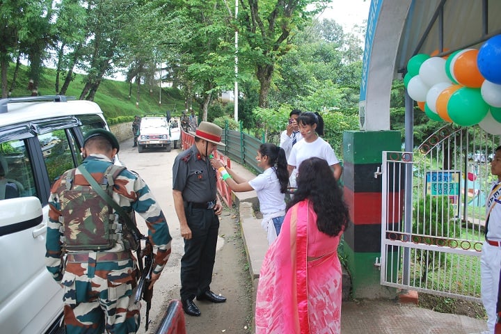 Assam Rifles School Kohima-Independence Day Guest