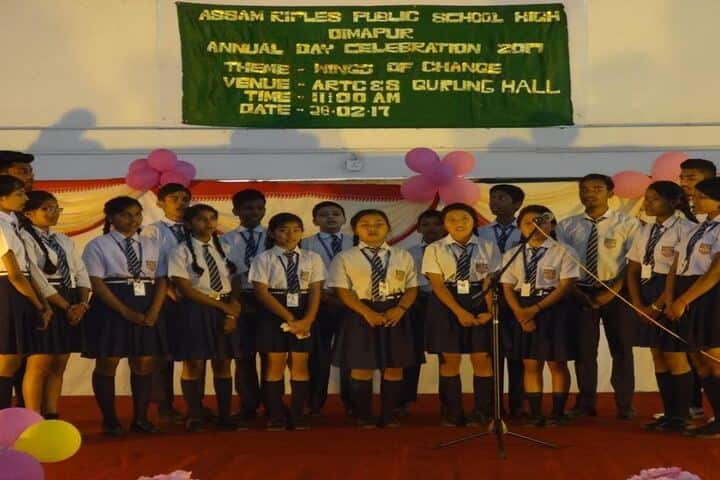 Assam Rifles Training Centre High-Annual Day