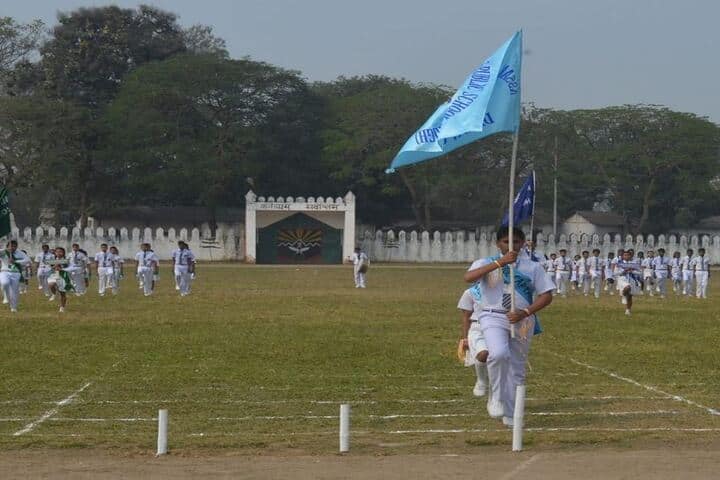 Assam Rifles Training Centre High-March Past