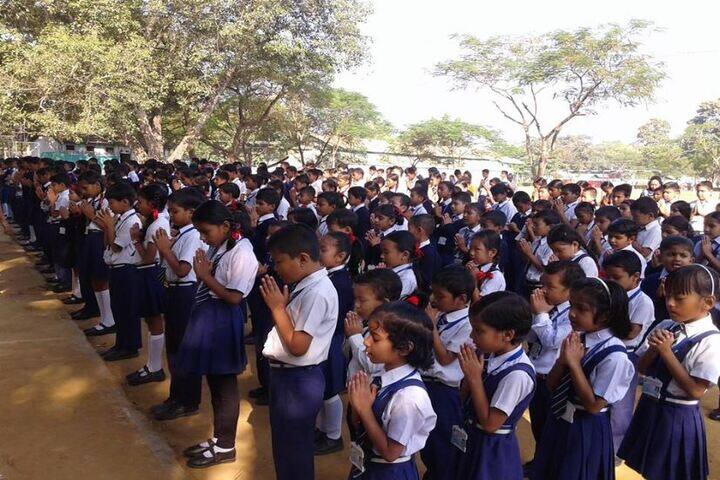 Assam Rifles Training Centre High-Morning Assembly