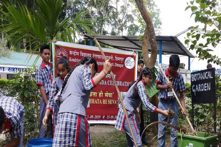 Kendriya Vidyalaya-Swachh Bharath Activity