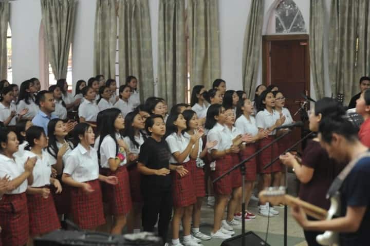 Livingstone Founder Higher Secondary School-Worship Night
