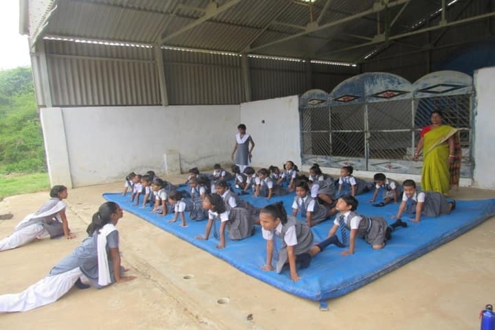 Atomic Energy Central School-Yoga Activity