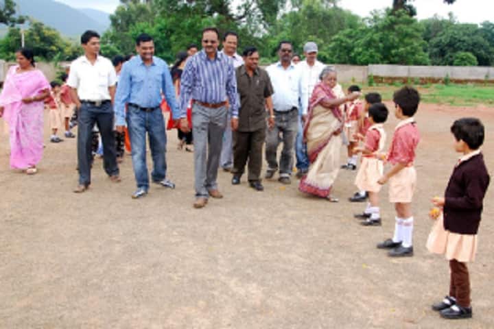 Deomali Public School, Beheraguda-welcoming guest