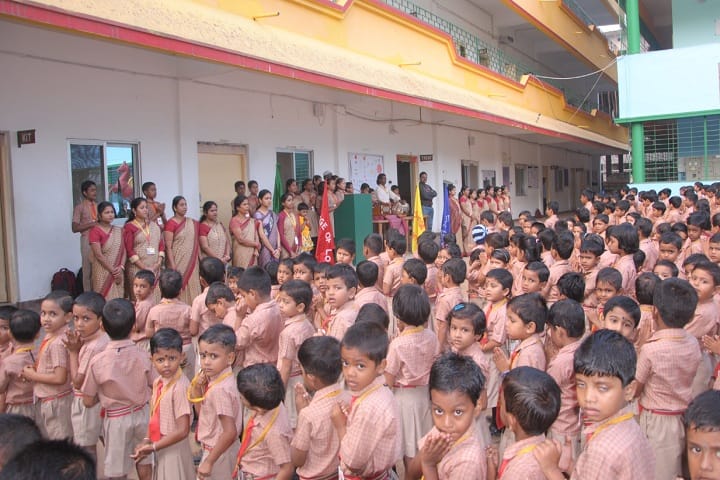 Dr Dev Mohanty Public School-Prayer Assemble