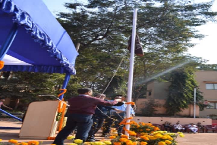 Emil DAV Public School-Flag Hoisting